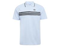 ADIDAS ORIGINALS Camiseta 'CHEST STRIPES SLIM' azul claro / negro M azul claro / negro