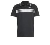 ADIDAS ORIGINALS Camiseta 'CHEST STRIPES SLIM' negro / blanco MxTallas normales negro / blanco