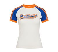 ADIDAS ORIGINALS Camiseta 'City' azul / naranja / blanco XSxTallas normales azul / naranja / blanco