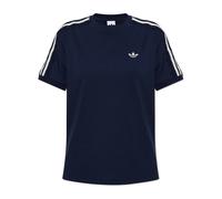 Adidas Originals - Camiseta con 3 Rayas de Encaje - Tops - Mujer - Azul - L -