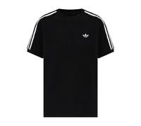 Adidas Originals - Camiseta con logo bordado - Tops - Mujer - Negro - XL -