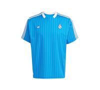 ADIDAS ORIGINALS Camiseta de fútbol 'Real Madrid Terrace Icons' azul cielo / blanco natural XXS azul cielo / blanco natural
