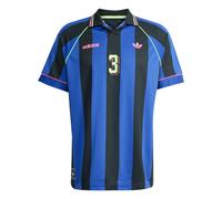 ADIDAS ORIGINALS Camiseta 'Jacquard Stripe' azul / verde claro / rosa / negro S azul / verde claro / rosa / negro