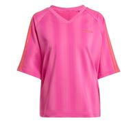 ADIDAS ORIGINALS Camiseta 'Loose Linear' rosa / rosa neón / rojo anaranjado XXS rosa / rosa neón / rojo anaranjado