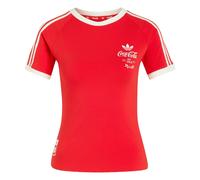 adidas Camiseta ADIDAS X COCA-COLA 3-STRIPES T-Shirt in Rojo EU S