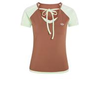 ADIDAS ORIGINALS Camiseta 'Summer Glow' pueblo / verde claro SxTallas normales pueblo / verde claro