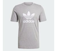 Adidas Originals Camiseta Trefoil Adicolor Classics Hombre Gris Blanca GN3465
