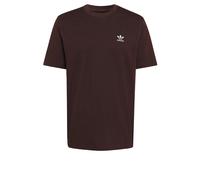 ADIDAS ORIGINALS Camiseta 'Trefoil Essentials' chocolate / blanco M chocolate / blanco