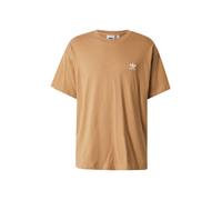 ADIDAS ORIGINALS Camiseta 'Trefoil Essentials' marrón claro / blanco S marrón claro / blanco