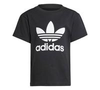 ADIDAS ORIGINALS Camiseta 'Trefoil' negro / blanco 128 negro / blanco