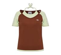 ADIDAS ORIGINALS Camiseta 'Summer Glow' pueblo / verde claro MxTallas normales pueblo / verde claro