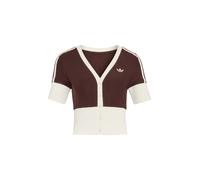 ADIDAS ORIGINALS Cárdigan chocolate / blanco XXSxTallas normales chocolate / blanco