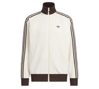 ADIDAS ORIGINALS Cárdigan 'FB' chocolate / blanco lana MxTallas normales chocolate / blanco lana