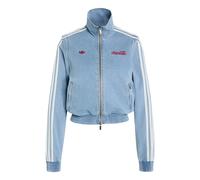 Chaqueta de chandal con logo Slim Desmontable adidas Originals x Coca-Cola Firebird Denim para mujer Azul M