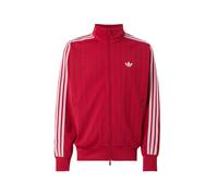Adidas Originals - Sudadera con cremallera y logo - Sweatshirts & Hoodies - Hombre - Rojo - S -