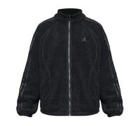 Adidas Originals- Chaqueta de Forro Polar con Cuello Alto- Jackets- Hombre- Negro- 2XL- Chaqueta de Forro Polar con Cuello Alto