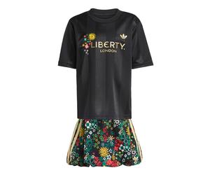 ADIDAS ORIGINALS Conjunto 'Adidas Originals x Liberty London' oro / esmeralda / arándano / negro 110 oro / esmeralda / arándano / negro