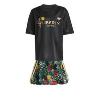 ADIDAS ORIGINALS Conjunto 'Adidas Originals x Liberty London' oro / esmeralda / arándano / negro 122 oro / esmeralda / arándano / negro