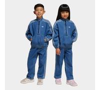 Adidas Originals Conjunto para cadetes de tejido vaquero. Color Denim Azul