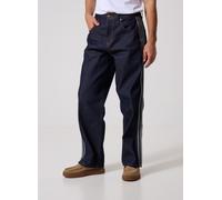 adidas Jeans Firebird Adicolor Denim Jeans Mid-Rise Straight Leg in Azul US 36
