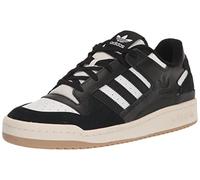 adidas Originals Forum Low Classic para hombre, Negro/Blanco/Crema Blanco, 48 EU