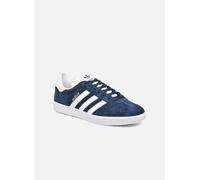 adidas Gazelle, Zapatillas Unisex adulto, Collegiate Navy White Gold Metalic, 44 EU