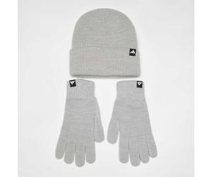 adidas Originals Glove + Beanie Pack gris OSFM