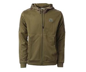 adidas Originals HN8154 - Sudadera con capucha para hombre, diseño de camuflaje, con cremallera completa, logotipo de trébol, color verde oliva HN8154 New (as3, Alpha, M, Regular, Regular)