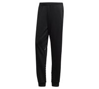 Adidas Originals HOMBRE Big Contorno Trébol Chándal Pantalones Negro Nuevo