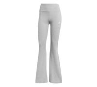 ADIDAS ORIGINALS Leggings 'Essentials Rib Flared' gris moteado / blanco M-Lxregular gris moteado / blanco