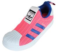 adidas Originals Little Kids Superstar 360 C BP Sneakers, White/Royal Blue US 2.5