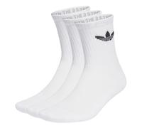 Adidas Originals Lote de 3 pares de calcetines acolchados. Color Blanco