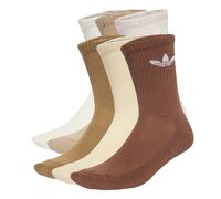 Adidas Originals Lote de 6 pares de calcetines acolchados. Color Marrón/Beige