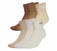 Adidas Originals Lote de 6 pares de calcetines, Mid. Color Marrón/Beige