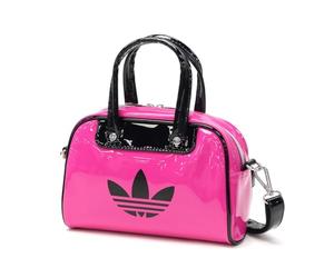 adidas Originals MBH67 Semilsid - Bolso de hombro fucsia para mujer, hombre, pequeño, ligero, de marca, lindo, a la moda, 2 vías, bolso cruzado, mini bolso, esmalte, color añadido, mini bolos