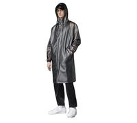 ADIDAS ORIGINALS MEN’S BLUE VERSION ARKIVE RAIN COAT, BLACK, XL