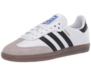 Adidas ORIGINALS Men's Samba OG Shoe, Footwear White/Core Black/Granite, 7.5 M US