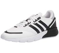 adidas Originals Men's ZX 1K Boost Sneaker, White/Black/Halo Silver, 11