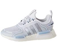 adidas Originals NMD V3 - Zapatillas deportivas para hombre, con cordones, informales, color gris, Gris Sólido Plateado Metálico Cristal Blanco, 44 2/3 EU