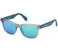 Adidas Unisex OR0069 20Q Gafas de sol Inyectado Gris Verde Cuadrada Normal Espejo