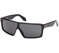 Adidas Unisex OR0114 01A Gafas de sol Acetato Negro Fumar Máscara Normal