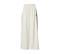 Adidas Originals- Adicolor Satin Wide Leg Track Pants- Trousers- Mujer- Beige- L- Adicolor Satin Wide Leg Track Pants
