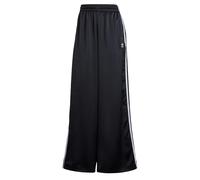 ADIDAS ORIGINALS Pantalón 'Adicolor Satin Wide Leg Track' negro / blanco 32xregular negro / blanco