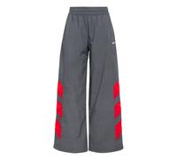 ADIDAS ORIGINALS Pantalón 'BLOCKED WASHED TRACK' rojo / negro 32xregular rojo / negro