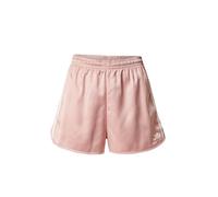 ADIDAS ORIGINALS Pantalón 'Satin Shorts Ruffle' rosa / blanco 42-44xregular rosa / blanco