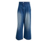 ADIDAS ORIGINALS Pantalón vaquero plisado 'JEANS MID-RISE WIDE' azul denim 36xregular EUR