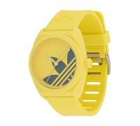 ADIDAS ORIGINALS Reloj analógico 'PROJECT THREE' amarillo / negro One Size amarillo / negro