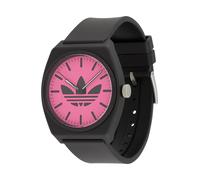 ADIDAS ORIGINALS Reloj analógico 'PROJECT TWO' rosa / negro One Size rosa / negro