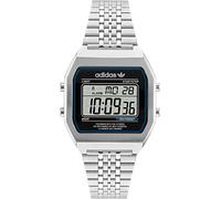 ADIDAS ORIGINALS Reloj digital 'Ao Street' negro / plata One Size negro / plata