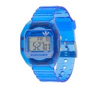 ADIDAS ORIGINALS Reloj digital 'DIGITAL TWO CRYSTAL' azul / blanco One Size azul / blanco